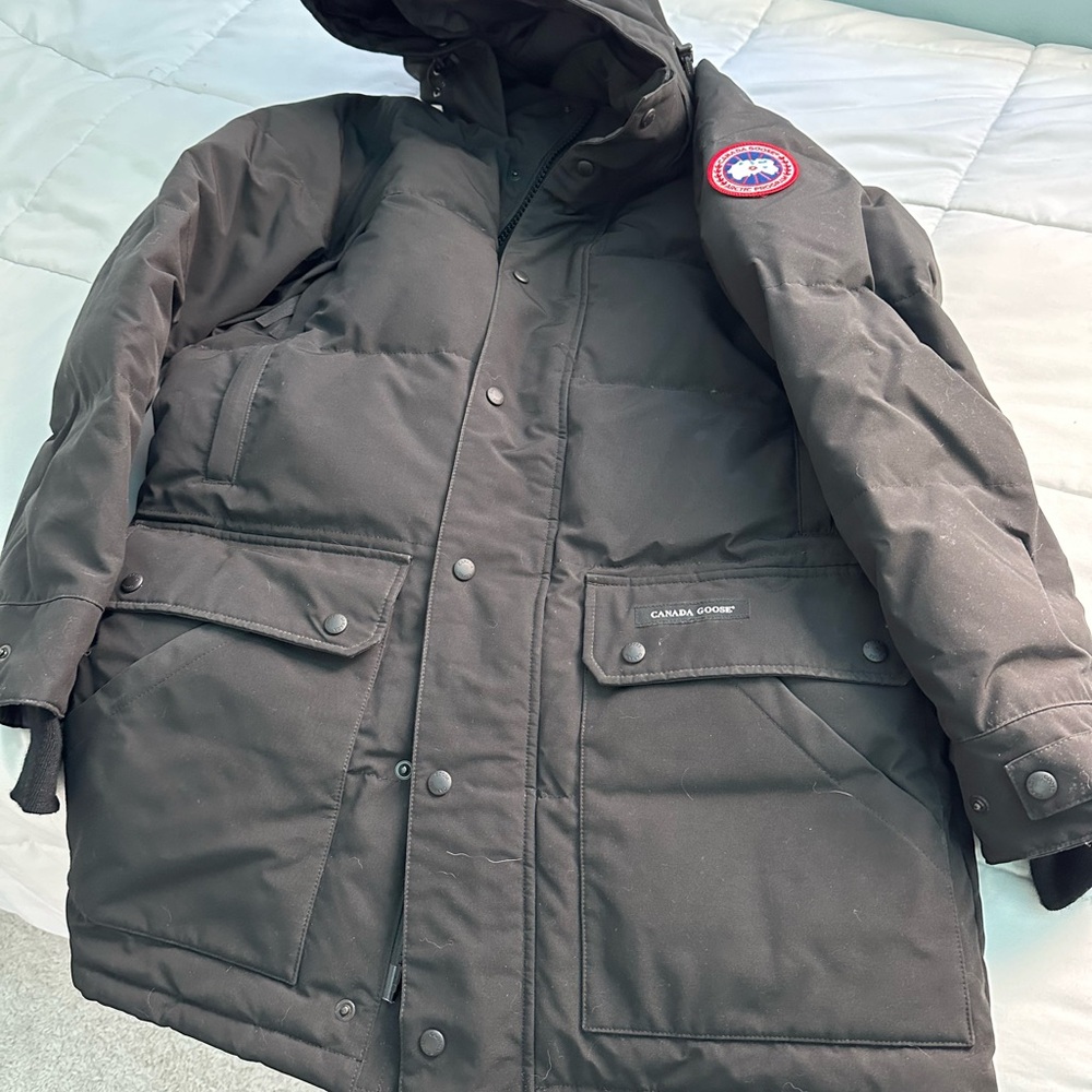Canada Goose Black Men's Parka (L)